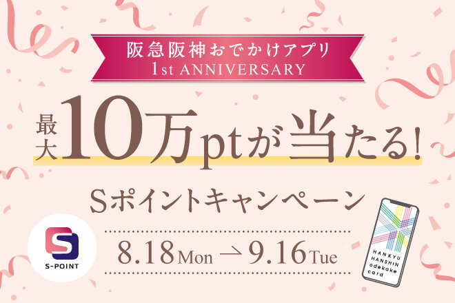 アプリ1周年キャンペーン